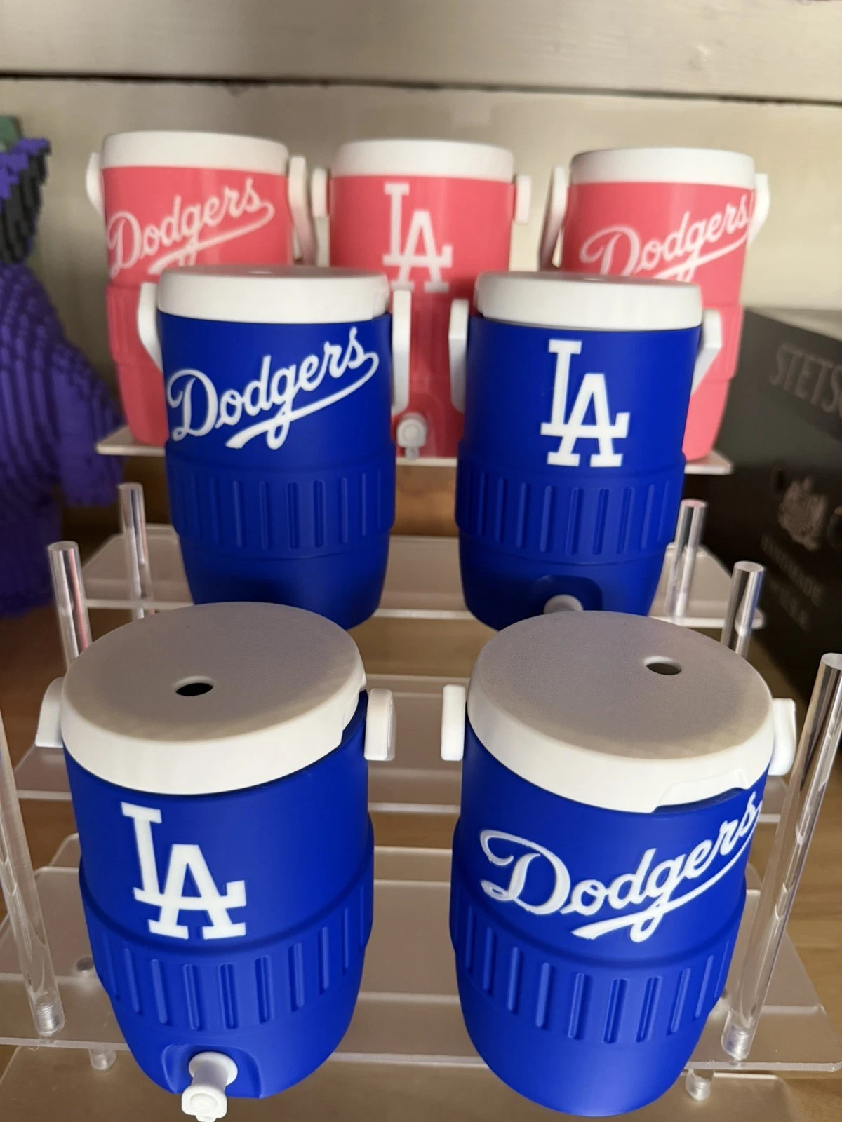 Water Cooler Koozie Fits Standard 12 oz cans. LA Dodgers