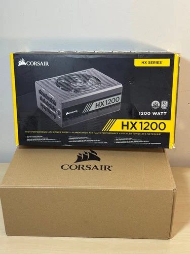 Corsair HX Series HX1200 1200 Watt 80 PLUS Platinum Certified Fully Modular PS