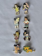 Disney Character Pin Collection: 10 Authentic 2009 Park Trading Pins