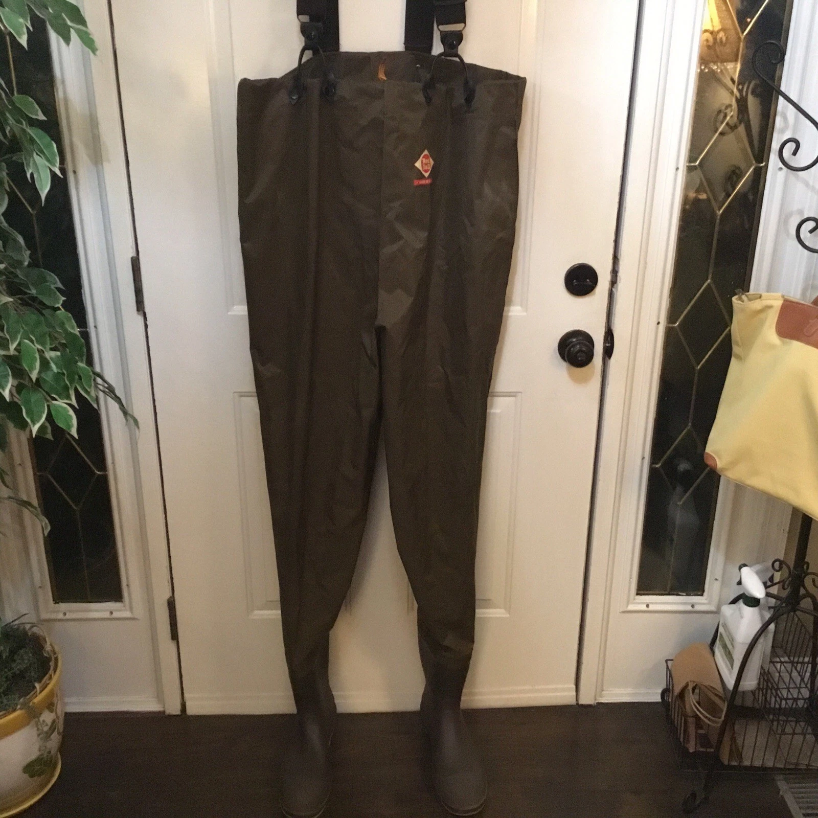 Red Ball Boot Foot Felt Sole Chest Waders Hunting Fishing Made in USA