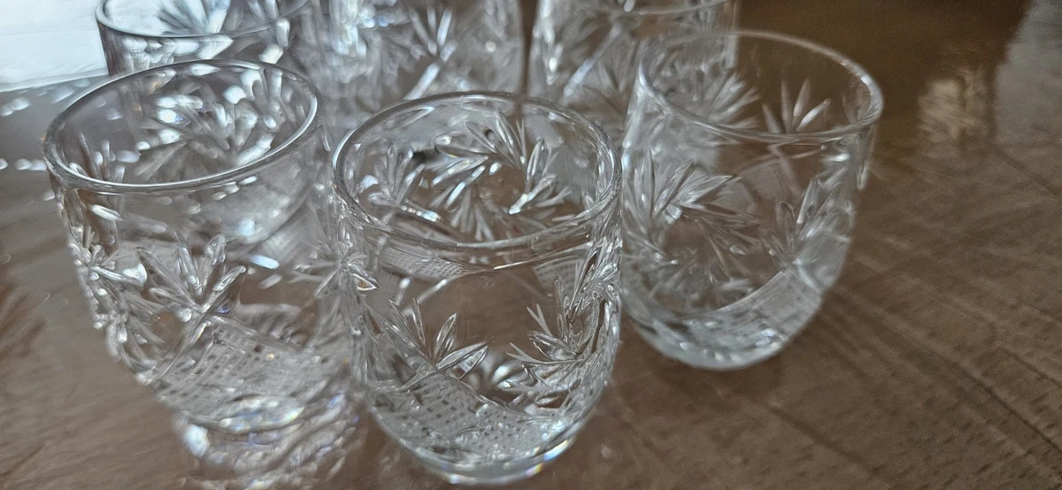 Vintage Crystal Shot Glass In Collectible Shot Glasses for sale | eBay