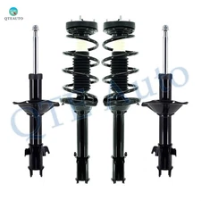 Set Front Strut-Rear Quick Complete Strut-Coil Spring For 2003 Subaru Forester