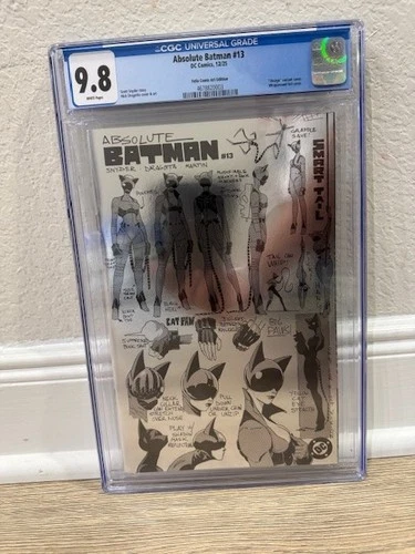 BRAND NEW CGC 9.8 GRADE  -Absolute Batman #13_Felix NYCC Foil__ Synder Dragotta
