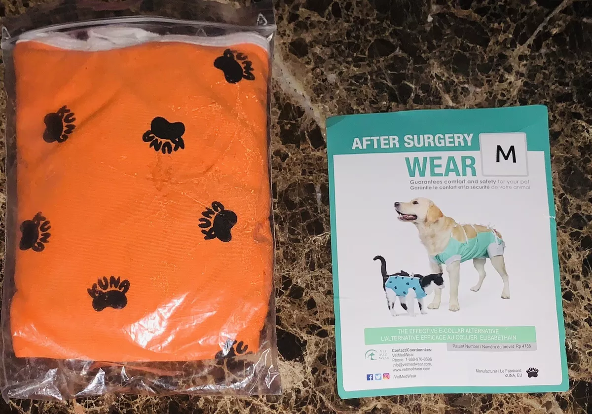 Pet Wear After Vet Surgery Under Body Wound Protective Sleeve Recovery Medium