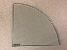 Bathroom Glass Corner Shelf, Lavatory Shower Caddy, Tempered Clear Glass Shelves