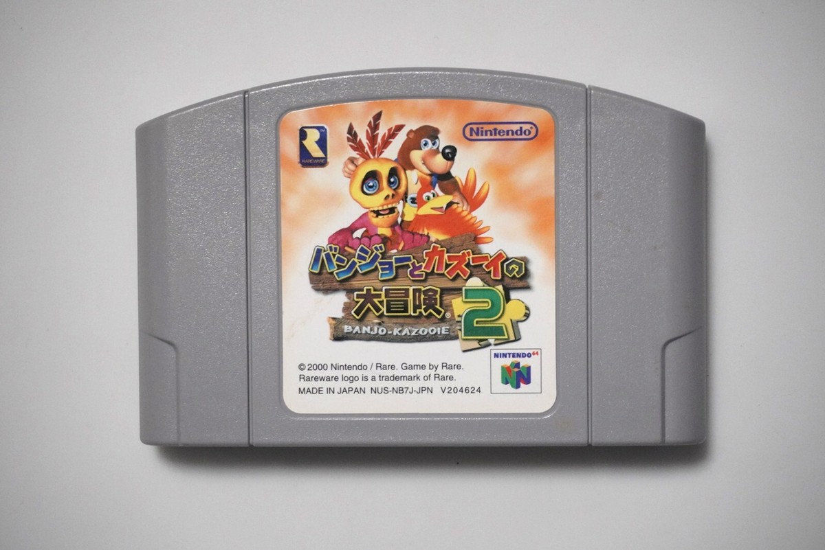 Nintendo 64 Banjo Kazooie Japan N64 game US Seller