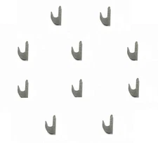 10 Weld on J Hooks for Flatbed Truck Tractor Loader Trailer Cargo Strap Tie down