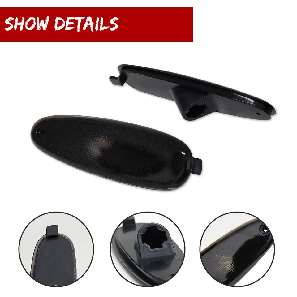 Дымчатые габаритные огни заднего крыла для Ford Taurus Mercury Sable 1996-1999 2 шт - Изображение 3 из 4