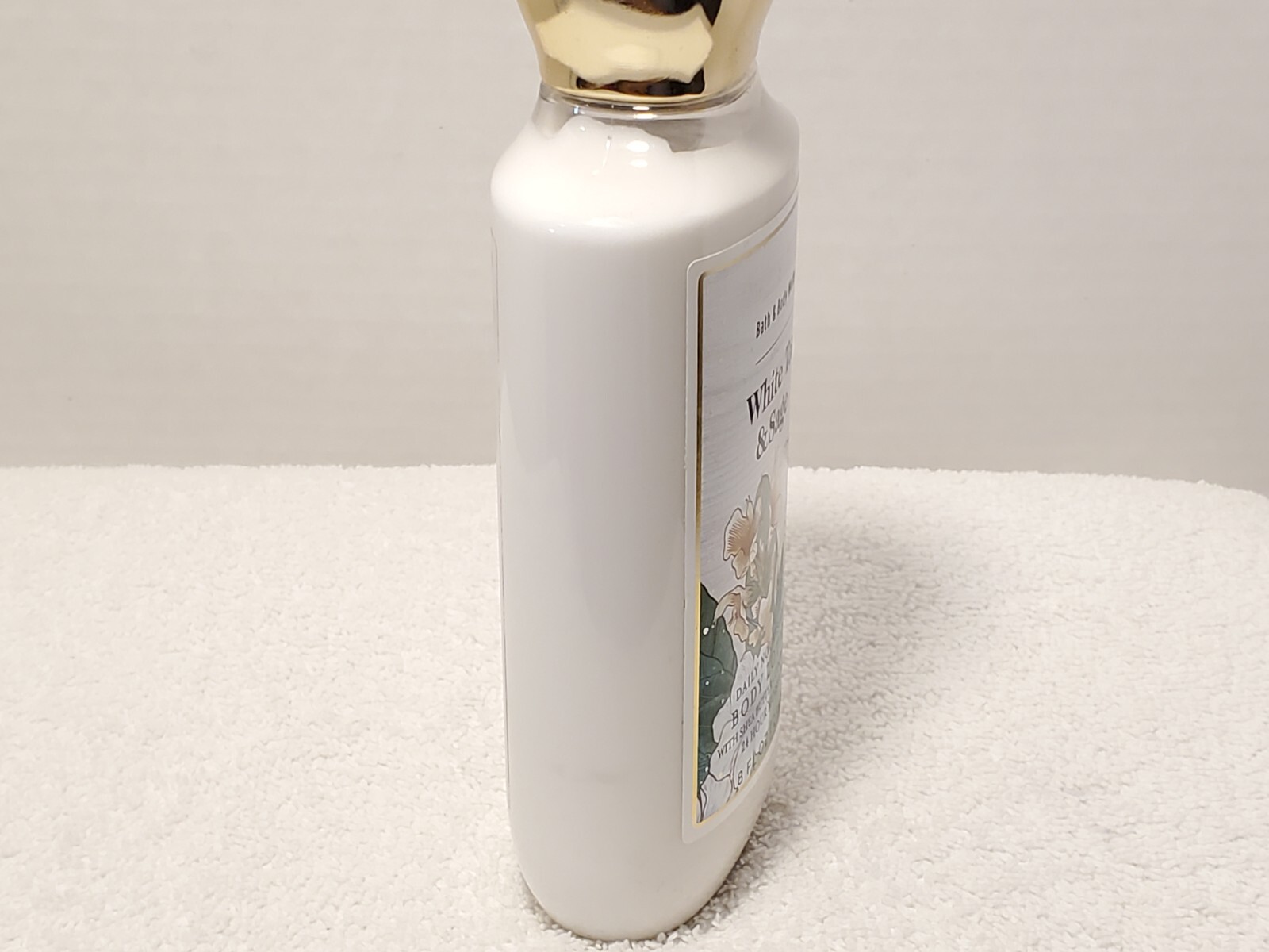 New Bath & Body Works White Tea Sage Body Lotion Cream 8 oz Shea Butter Coconut eBay