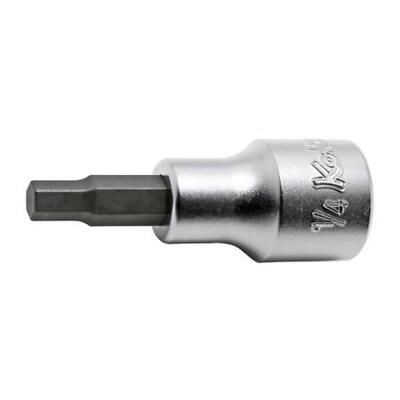 Koken 4010A.60-1/4 Bit Socket 1/4 Hex 60 MM 1/2 Sq. Drive