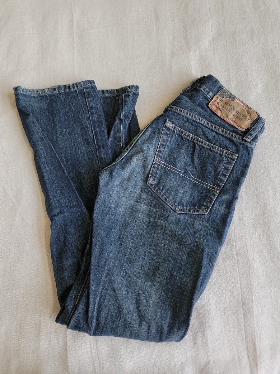 DENIM & SUPPLY RALPH LAUREN ジレ DENIM & SUPPLY RALPH LAUREN DENIM JACKET BLUE MENS SIZE