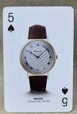 BREGUET Classique Ref. 5967BA CARD Luxury Watcher 5 Five Spades Collection /