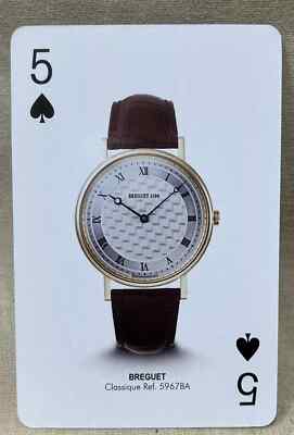 BREGUET Classique Ref. 5967BA CARD Luxury Watcher 5 Five Spades Collection /