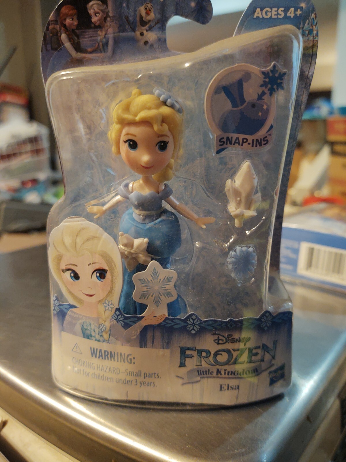 Disney Frozen Little Kingdom Queen Elsa Mini Doll Figure Has
