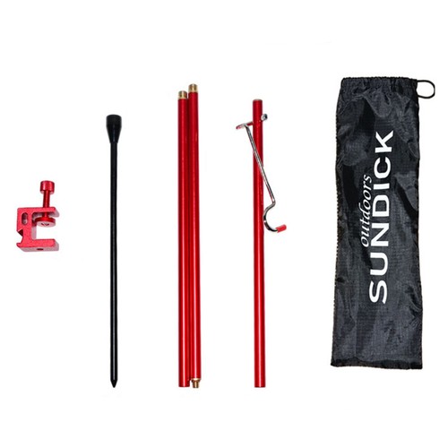 Folding Lamp Pole Ground Light Camping Stand Portable Lantern Travel eBay