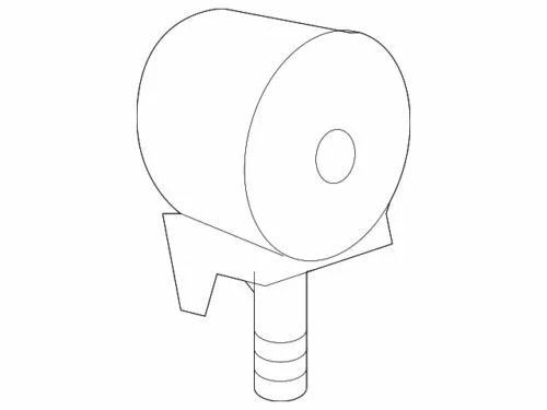 Aislante de montaje de transmisión para Ford Freestar/Monterey 2004-2007 (N/P 3F2Z-6F063-AA)