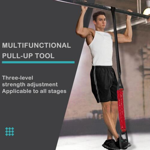 Pull-up Hanging Bar Assist Band Belt Arm Muscle Training INV Gym; Home T5B D4P6