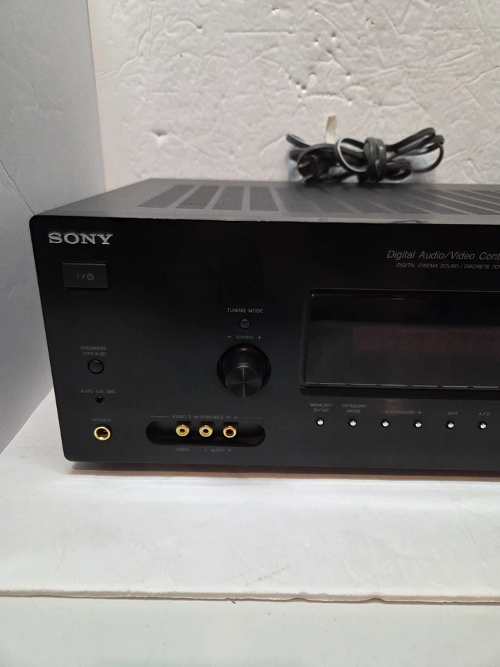 Sony STR-DG720 Digital Audio/Video Multi Channel AV Receiver Bundle W/ Remote + - Image 3 of 4