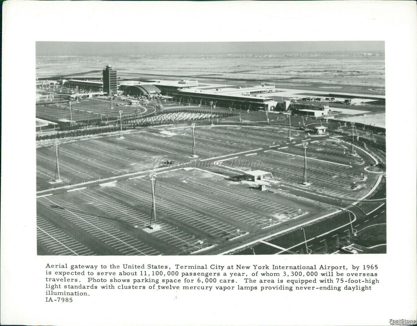 1958 Gateway To The U.S Terminal City At Ny Intl Airport Aviation
