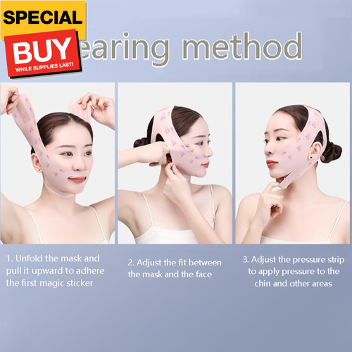 V Line Face Lifting Strap, Chin Strap for Sleeping, Double Chin Reducer for Wome - Picture 7 of 7