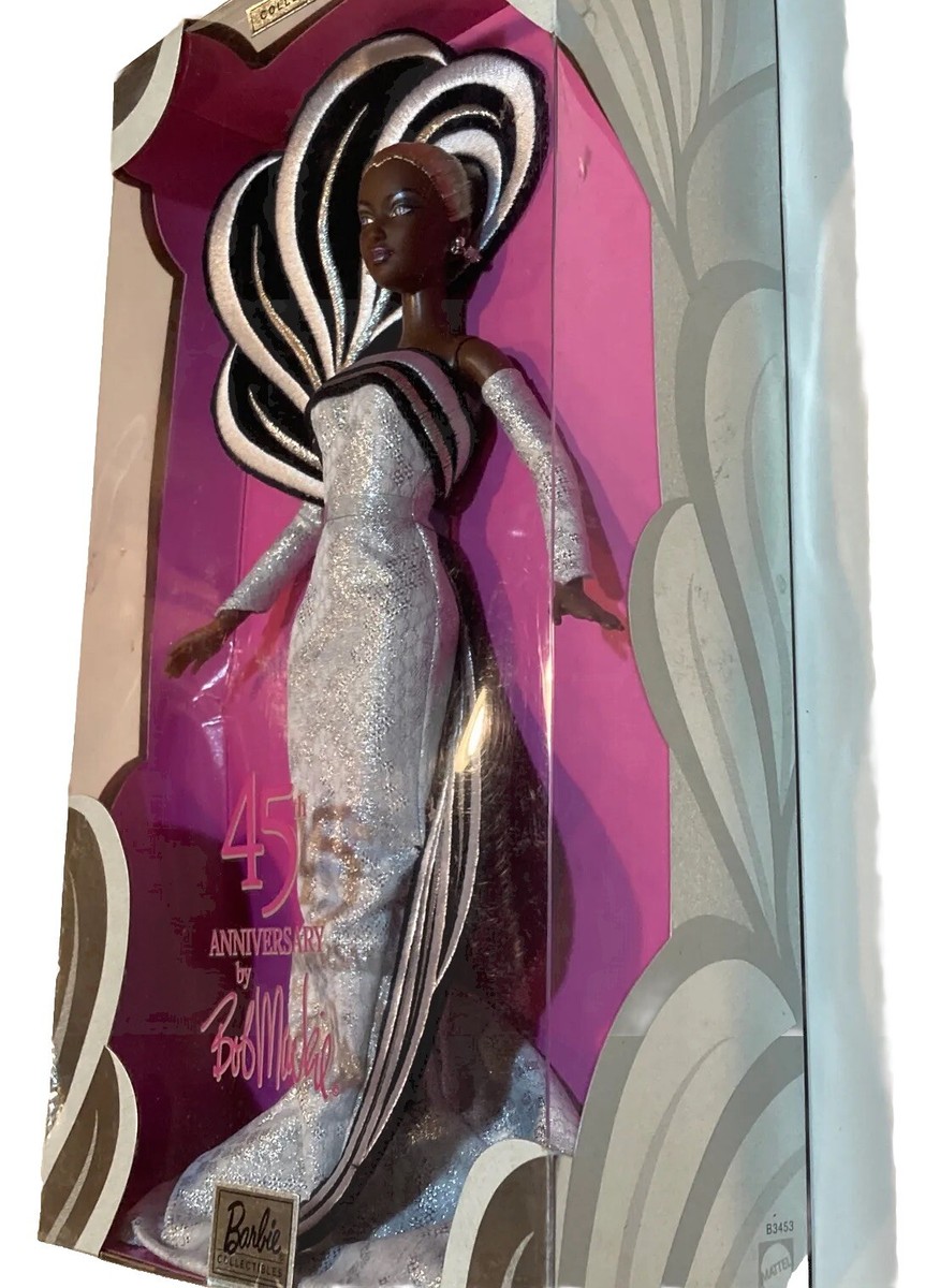 Barbie 45th Anniversary Bob Mackie African American Blonde