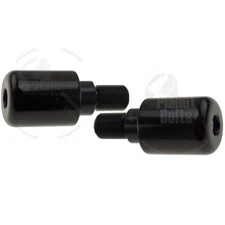 Black Anti Vibration Handle Bar End For Yamaha FZ MT FJ 07 09 Cap Weight Slider
