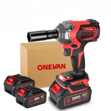 Brushless Electric Impact Wrench DTW500 4Gear Rechargeable for 21V 18V Battery