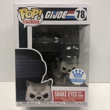 Funko Pop! Retro (2021) G.I.JOE #78 Snake Eyes with Timber | Exclusive| Vinyl