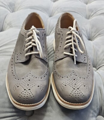 COLE HAAN Original Grand Lunargrand Oxfords Loafers Suede  display picture 1