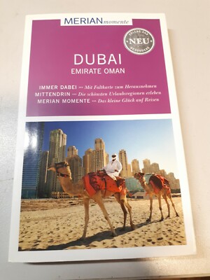 Dubai Emirate Oman MERIAN momente Reiseführer Mit Extra-Karte zum Herausnehmen 