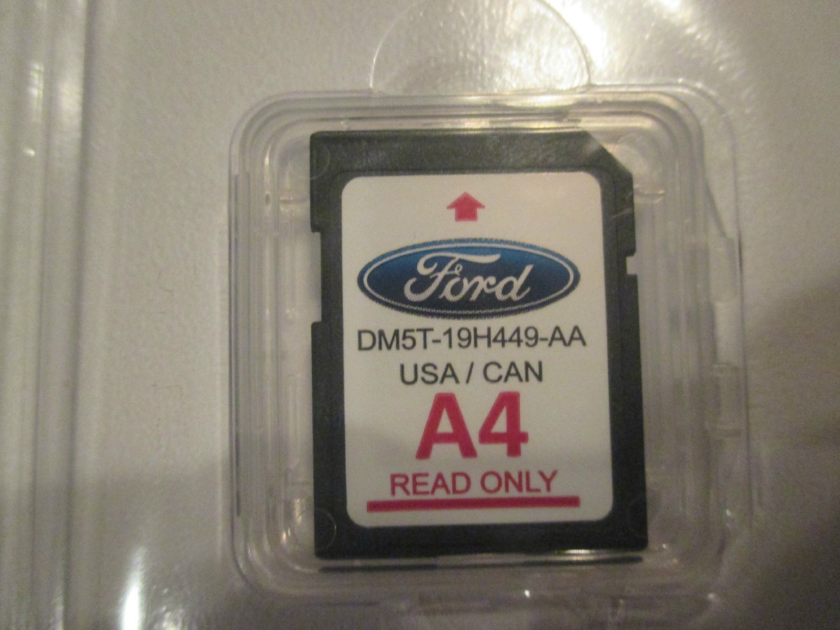 A4 12-15 Ford Focus Fusion Edge Explorer F150 GPS Navigation SD