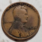 1927 P Philadelphia U.S. Lincoln Wheat Penny Free S&H BIN700