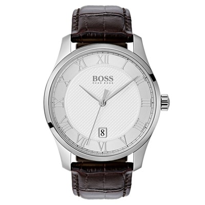 white face hugo boss watch
