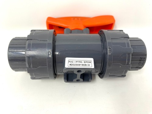 0507.KPES.0050 Kaplan 1/2" PVC válvula de bola de unión verdadera con puerto completo ASTM F1970 - Imagen 4 de 6