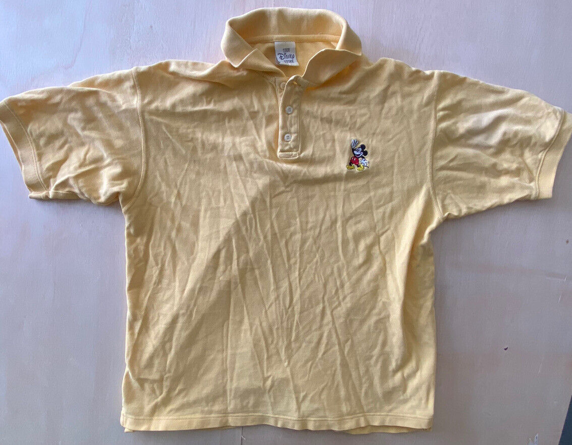 Vintage Disney Store Men's Mickey Mouse Polo Shir… - image 1