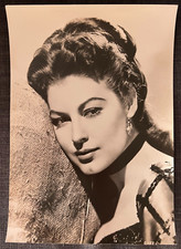AVA GARDNER FOTO VINTAGE ORIGINALE HOLLYWOOD BELLA ATTRICE SPLENDIDO RITRATTO