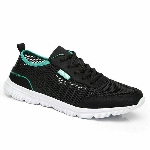 Herren Sommer Mesh Atmungsaktiv Freizeit Sports Sneaker Laufschuhe Turnschuhe T1 - Bild 1 von 14