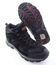 NEW - GH BASS Women's PANTHER Waterproof HIKING / TRAIL Black LEATHER BOOTS - 13