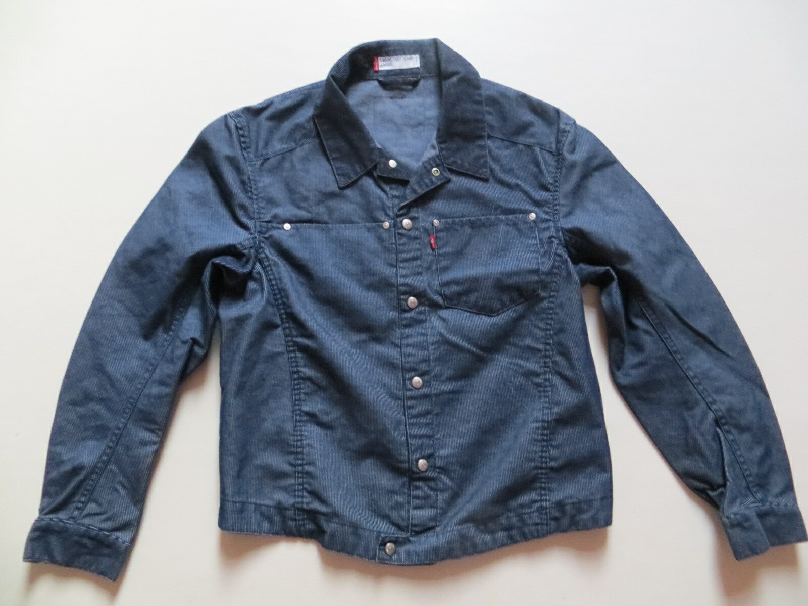 FILA Giacca Levi's Engineered Cord Jeans taglia L Twisted vintage giacca di corda serie KULT!