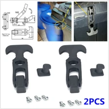 2X Rubber T Handle Draw Latch Toolbox Lock for Golf Cart Off-road Vehicle Cooler
