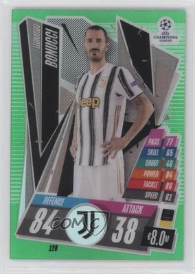 2020 Topps Chrome Match Attax UEFA Champions League 82/99 Leonardo Bonucci 00e8