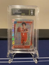 Jalen Johnson-Gem Mint 10-2021-22 Donruss Optic Target Box Set #181 RC GMA