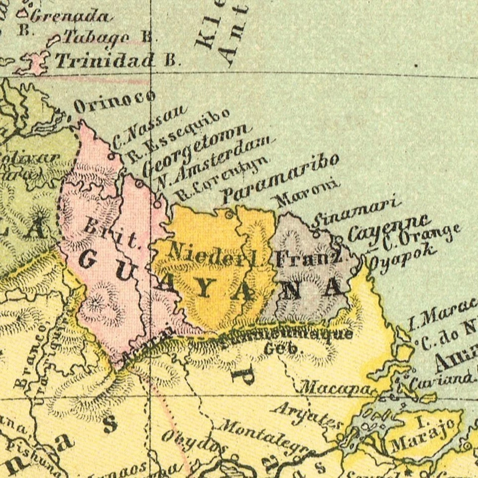SOUTH AMERICA Chile Patagonia Brazil Peru Argentina ORIGINAL map 1882 - Image 2 of 4