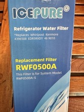 IcePure RWF0500A Refrigerator Water Filter For Whirlpool, Kenmore - New in box