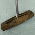 Astral Dyna Tone Musical Putter Vintage Center Shafted Bronze Brass Golf Lamkin