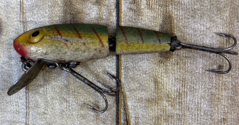 Wright McGill Miracle Minnow Lure Vintage Jointed - Image 3 of 4