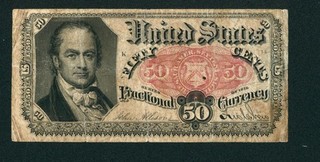 50 Cents Fifth Issue Fractional Note PAPER CURRENCY
