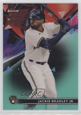 2021 Topps Finest Aqua Refractor 81/199 Jackie Bradley Jr #90 0bt4