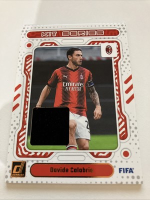 2023-24 Donruss FIFA Davide Calabria Kit Series Relic AC Milan Italy