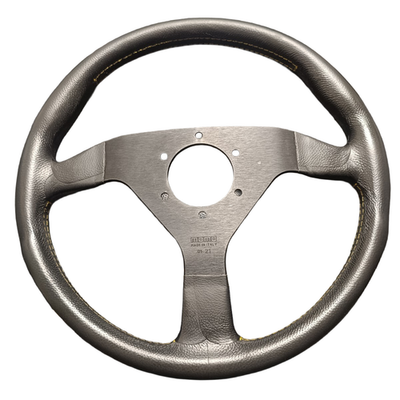 MOMO VELOCE Racing 320mm Steering Wheel Black Leather NA NB R32 86